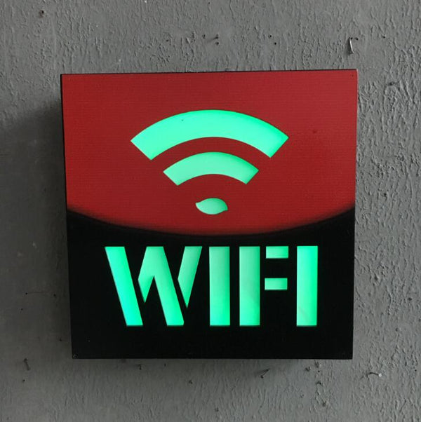 Retro Iron LED Lightbox Neon Signs