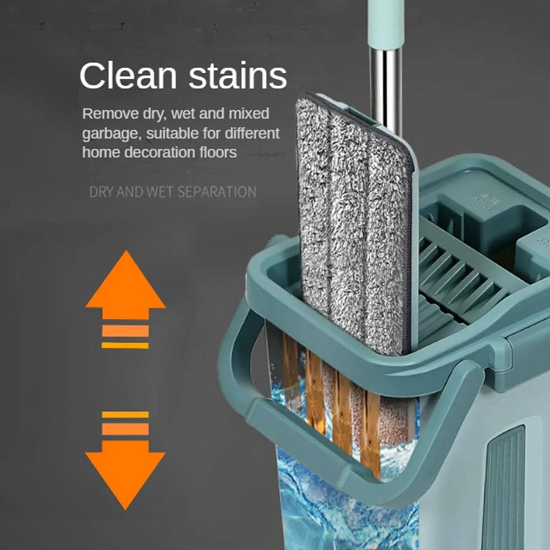 1Set Squeeze Mop Magic Floor with Bucket – NOVA BUILDING SUPPLY
