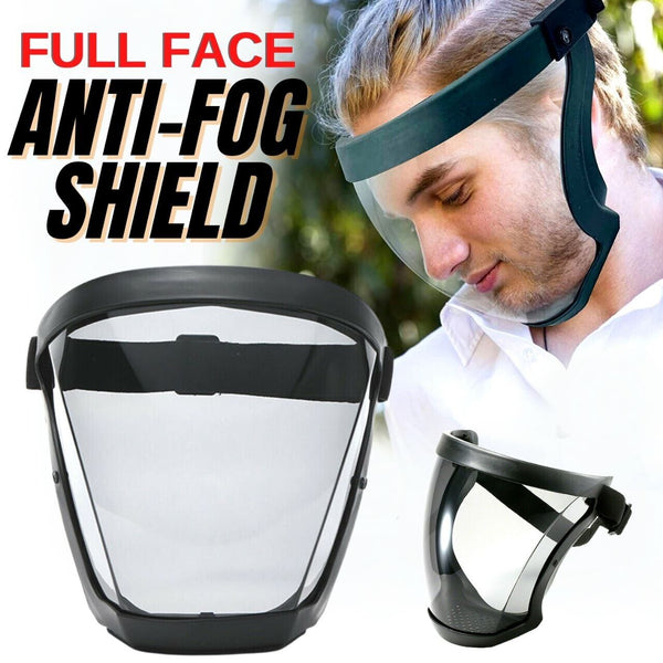 Anti-Fog Shield: Full Face Protector