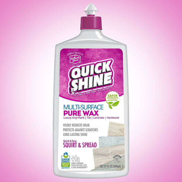Quick Shine Pure Floor Wax 27oz