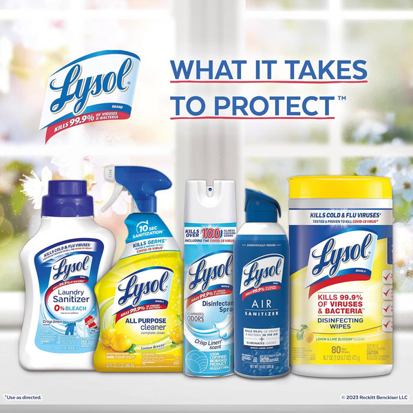 Lysol Crisp Linen Disinfectant Spray