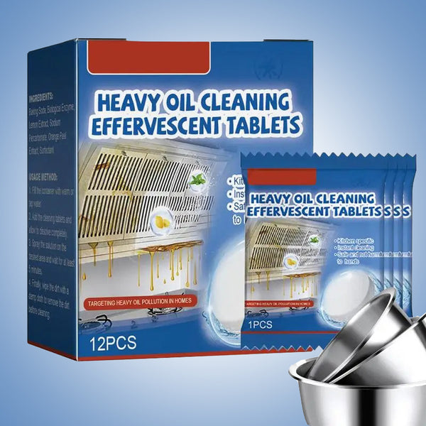 Ultimate Kitchen Savior: Heavy Oil Stain Cleaner Foam