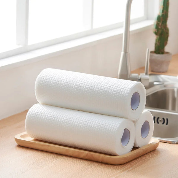 Kitchen Rag Paper Roll - 25 Sheets