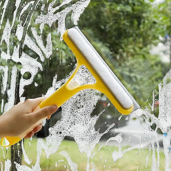 Dual-Sided Water Jet Shower Squeegee