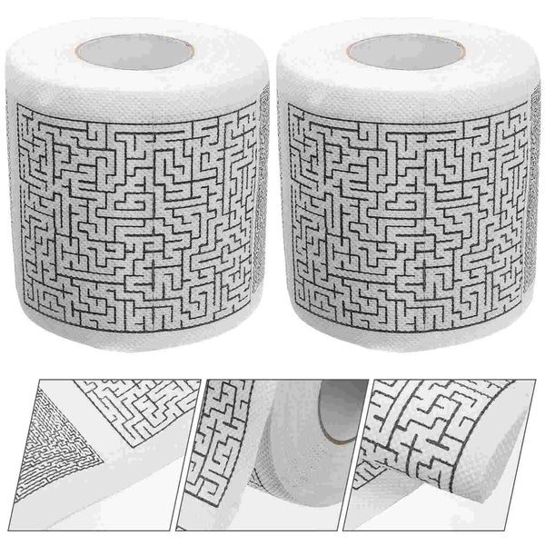 Funny Maze Pattern Toilet Paper