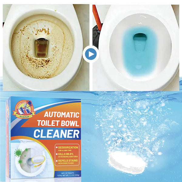 Auto Toilet Cleaner - 10 Tablets Pack
