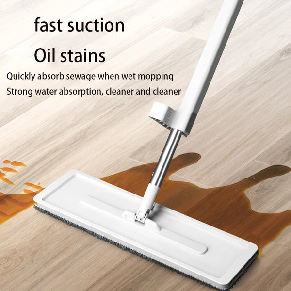 Squeeze Mop Magic Flat for Hands-Free Washing