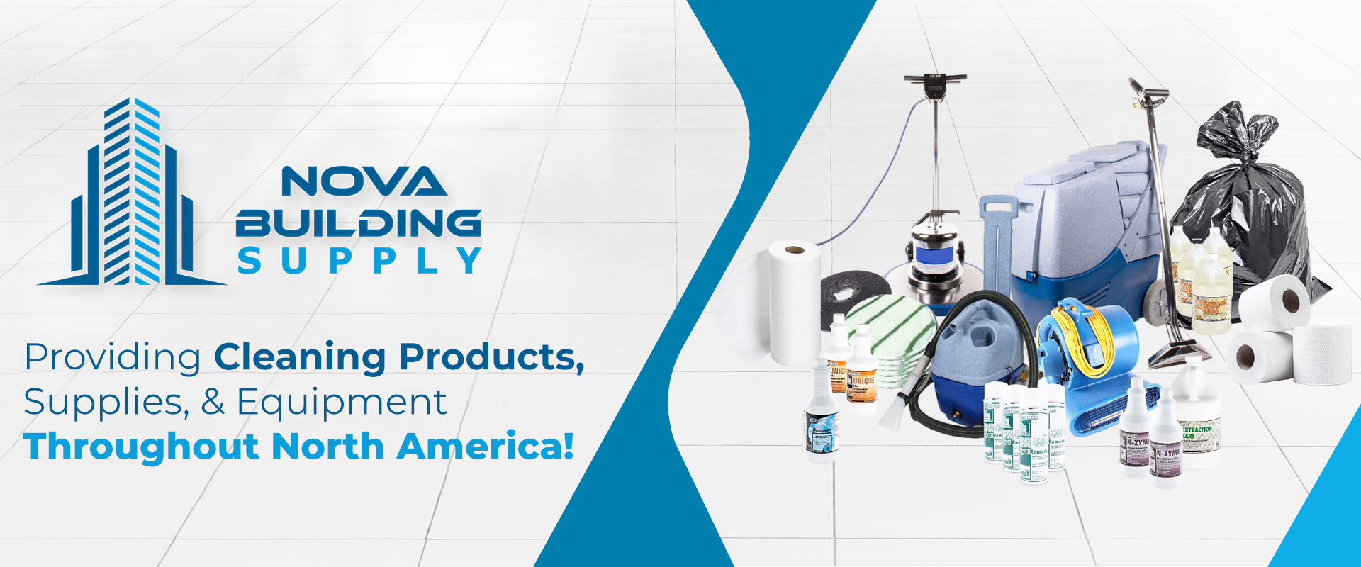 NOVA BUILDING SUPPLY | Cleaning Chemicals | Products | Equipment